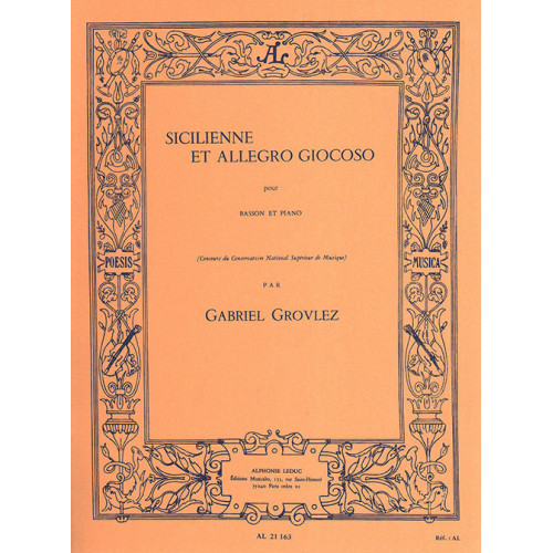 Sicilienne et Allegro Giocoso