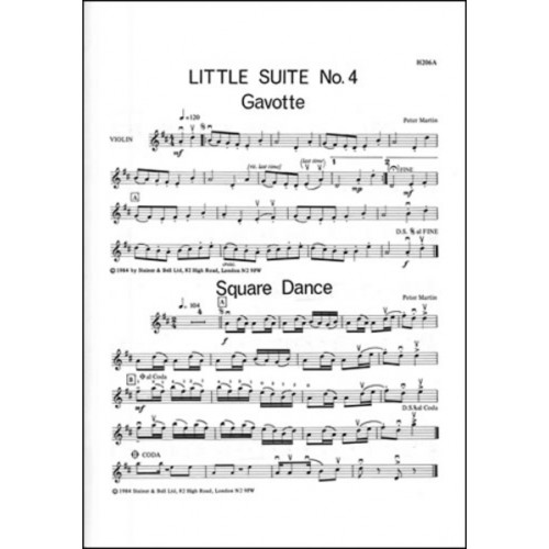 Little Suites for Unison Violins and Piano Bk 4