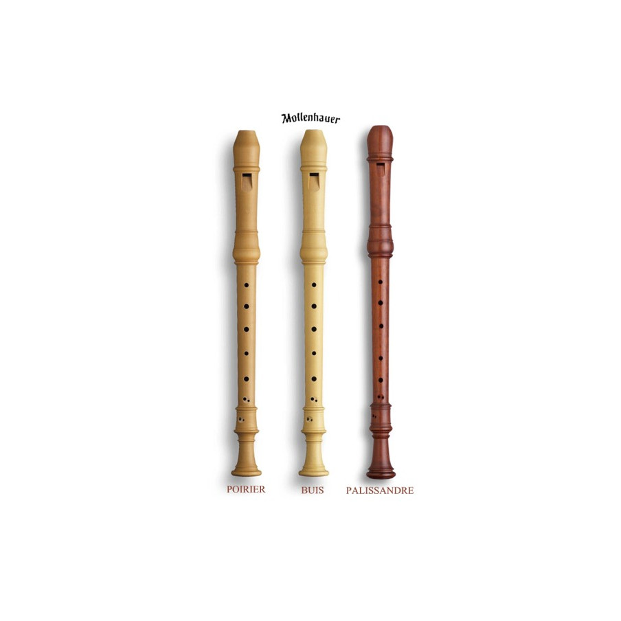 Flûte à bec alto MOLLENHAUER DENNER - à l'achat Atelier des Vents Marseille  Mollenhauer - Finitions Flûtes à Bec Buis Castello