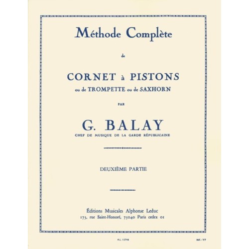 9790046157981AL15798 Méthode complète de cornet à pistons, Vol. 2