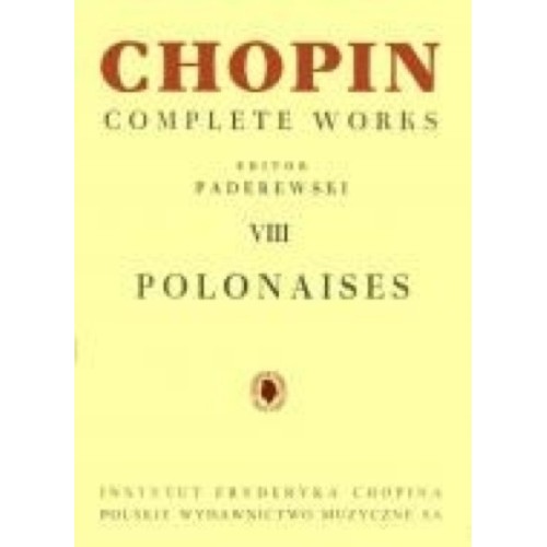 9790274001094PWMVIII Complete Works VIII: Polonaises